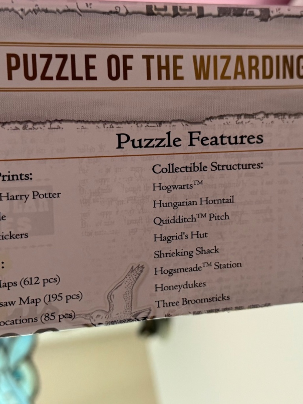 Harry Potter Wizarding World 4D Puzzle - New - Picture 10 of 10